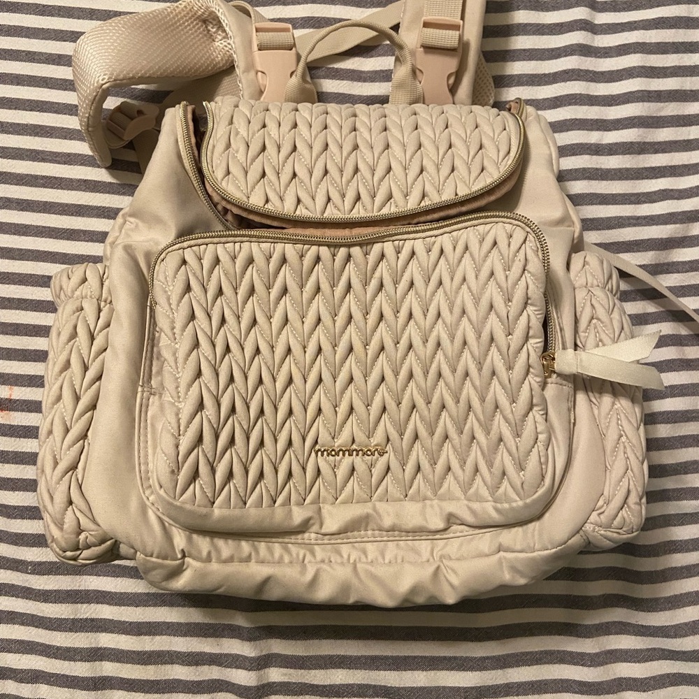 Cream Backpack